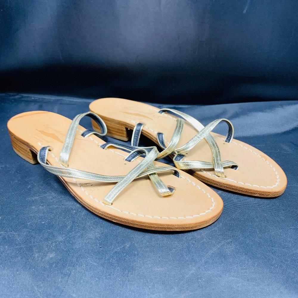 Capritouch Gold Anacapri Sandals